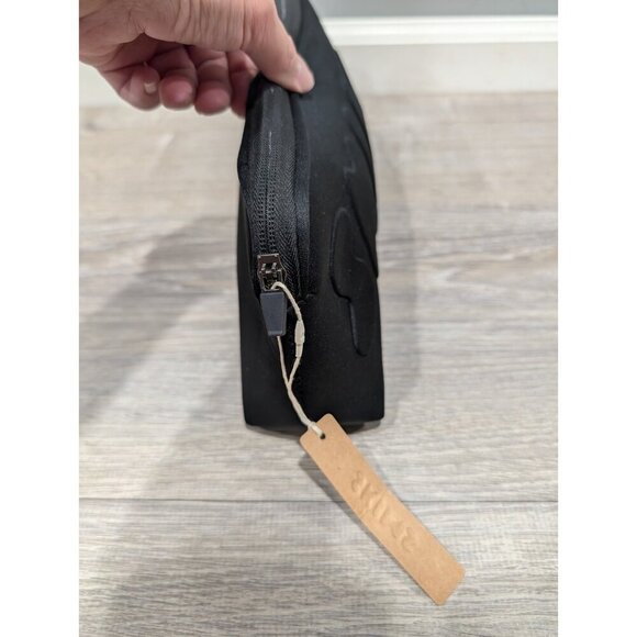 Kim Kardashian SKIMS WNBA Make Up Neoprene Black Bag Pouch Clutch Brand New - Picture 12 of 16